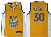 Warriors 30 Stephen Curry Yellow Nike Swingman Jersey,baseball caps,new era cap wholesale,wholesale hats